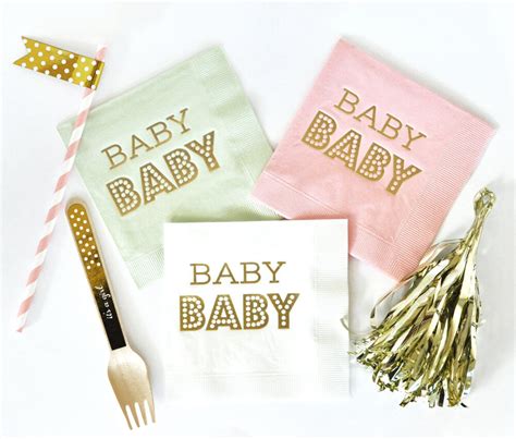 10 Baby Shower Napkins To Wow Your Guests