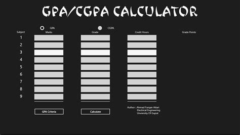 Check spelling or type a new query. GPA/CGPA Calculator app for Windows in the Windows Store
