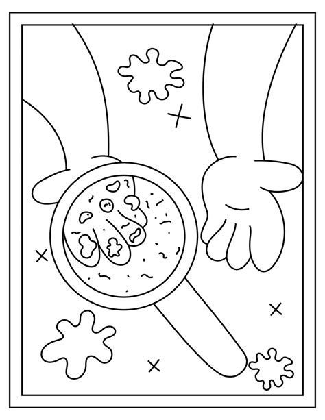 Germ Coloring Pages Free Coloring Pages