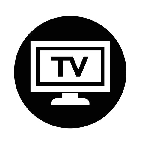 Icono De Tv Vector En Vecteezy
