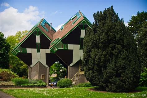 Famous Cube Houses Designed By Architect Piet Blom Photograph