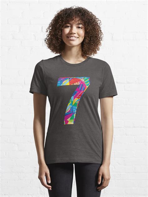 Number 7 T Shirt By Winterrr Redbubble