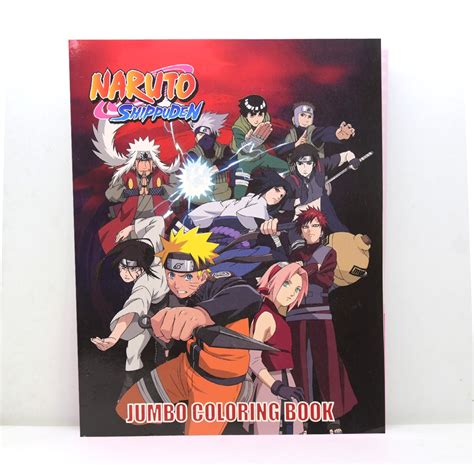 Sterling Naruto Jumbo Coloring Book Shopee Philippines