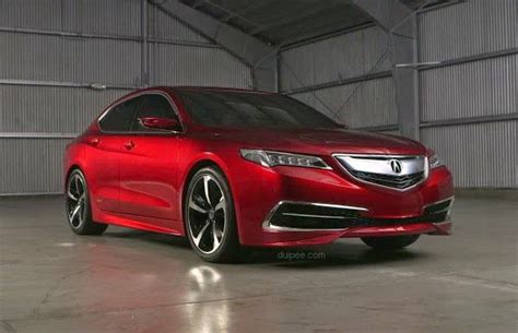 2015 Acura Tlx Prototype Athletic Red Pearl Acura Tlx Acura