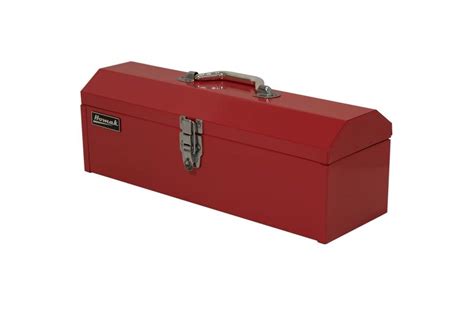Homak 19 Inch Steel Hip Roof Tool Box Red I Rd00119200