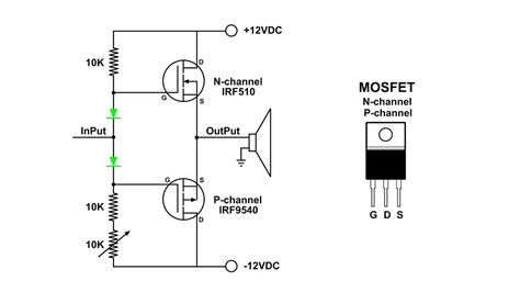 Push Pull Mosfet Amplifier