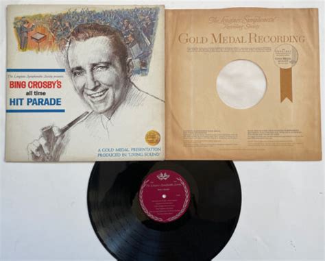 Bing Crosbys All Time Hit Parade Vinyl Lp 1970 Longines Symphonette Society Ex Ebay