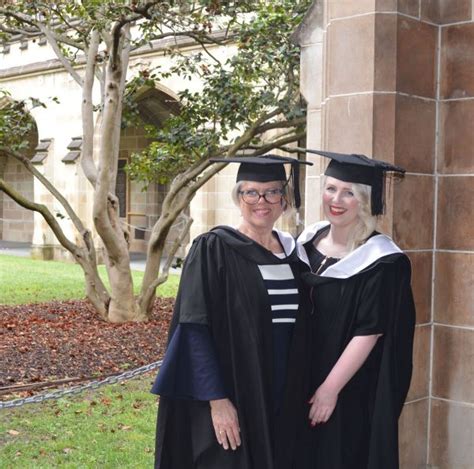 Mother And Daughter Share Masters Graduation