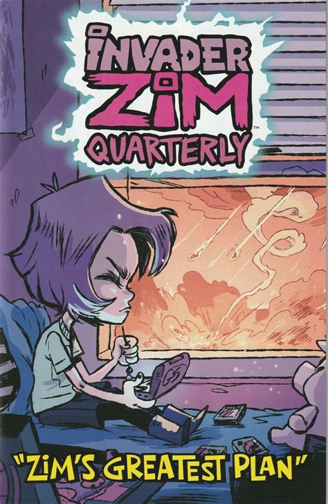 Invader Zim Quarterly 1 Cover B Nm Oni Press 2021 Zim S Greatest Plan [e9] Comic Books