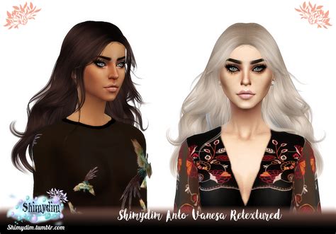 Shimydim Sims S4 Anto Vanesa Retexture Naturals Unnaturals