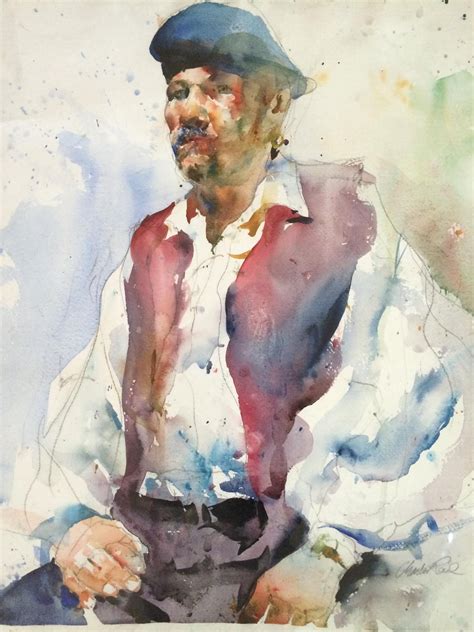 Charles Reid Art Watercolor Portraits Figure Painting Portrait Painting