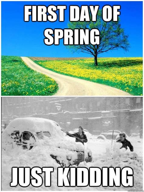 Funny Meme Pics Weather Memes First Day Of Spring Funny Meme Pictures