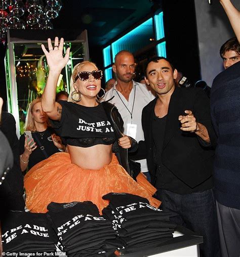 Lady Gaga Shows Off Toned Tum In Cropped Top And Ruffled Skirt As She