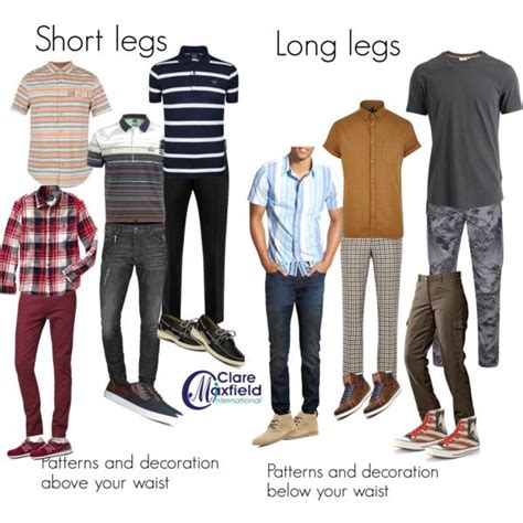 How To Dress Men With Shorter Or Longer Legs In 2021 Short Legs Long