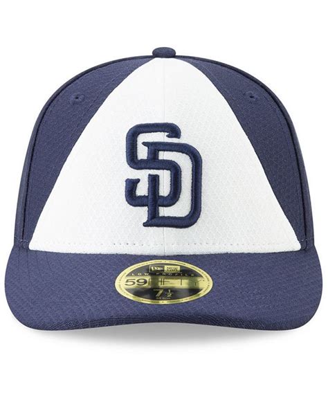 New Era San Diego Padres Batting Practice Low Profile 59fifty Fitted