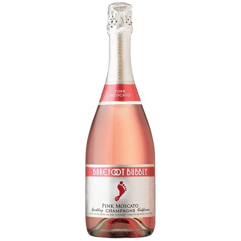 Barefoot Bubbly Pink Moscato 750ml 🍇 Broadway Wine N Liquor