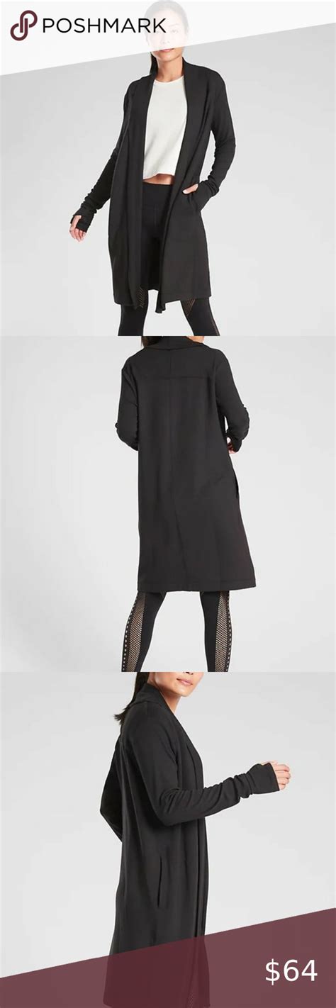 Athleta Canopy Wrap Nirvana Black Clothes Design Fashion Plus Fashion