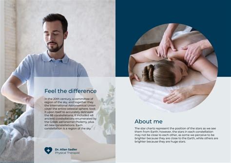 Free Professional Physical Therapy Care Brochure Template