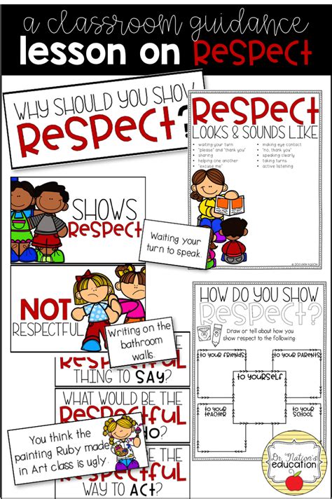 A Classroom Guidance Lesson On The Character Trait Of Respect