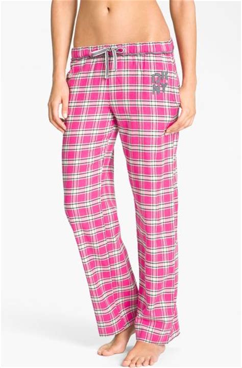 Dkny Pattern Play Flannel Pajama Pants In Pink Pink Cherie Plaid Lyst