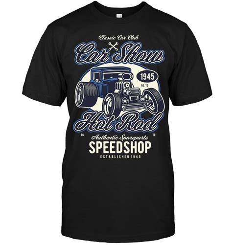 Car Show Speedshop T Shirts Shirts Sports Car Racing Car Show