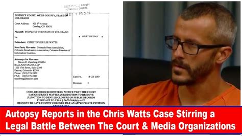 Potential Release Of Chris Watts Case Autopsies Is Focus Of Conflicting Arguments Youtube