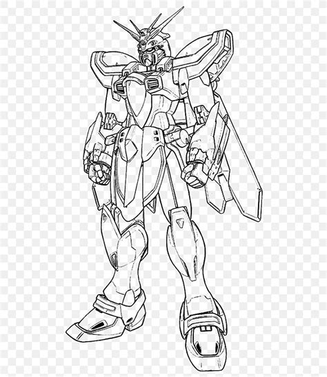 Gundam Coloring Pages Line Art Drawing Gundam Coloring Book Image