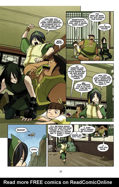 Read Online Nickelodeon Avatar The Last Airbender The Promise Comic Issue Part 1