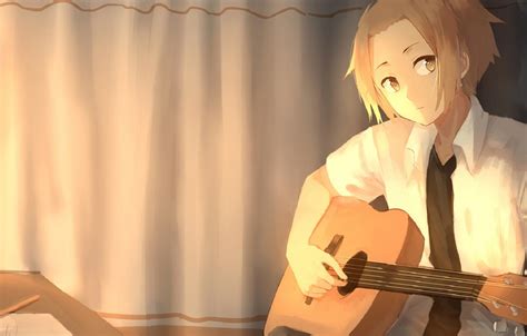 Guitar Anime Wallpaper Music