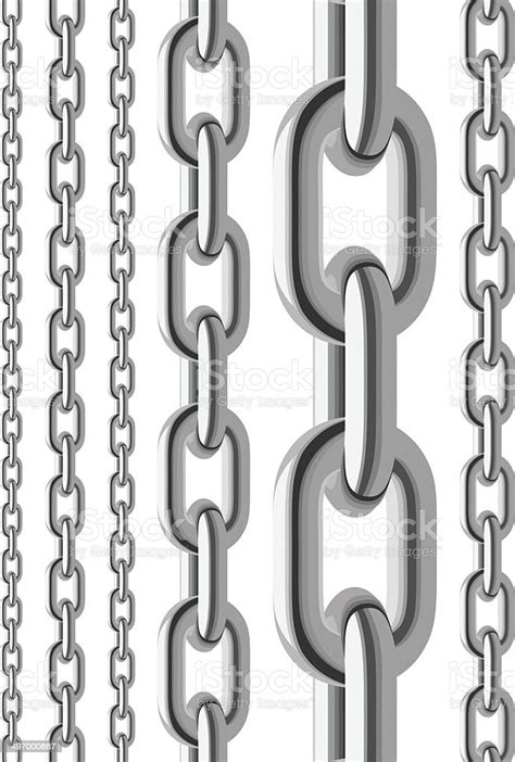 Steel Chain Set Stock Illustration Download Image Now Chain