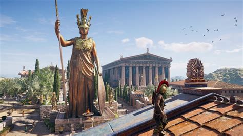 Assassins Creed Odyssey Statue Of Athena Youtube