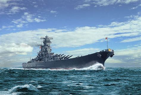 Navy Wallpaper Ijn Yamato Japan