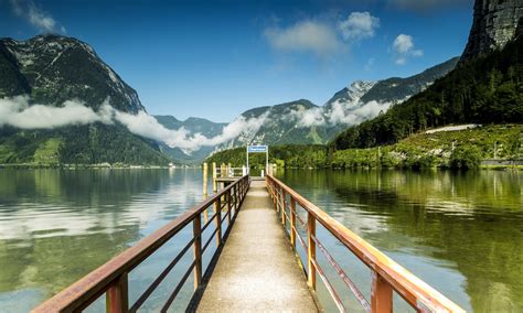 Austria Hallstatt Lake Wallpaper Nature And Landscape Wallpaper