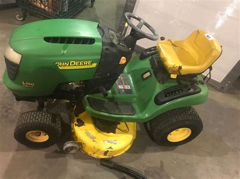 John Deere L100 17hp Ohv Not Running Order Able Auctions