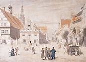 Greifswald market - Caspar David Friedrich - WikiArt.org - encyclopedia ...