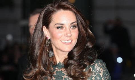 Kate Middleton Duchess Of Cambridge Stuns In Sheer Red Dress Style