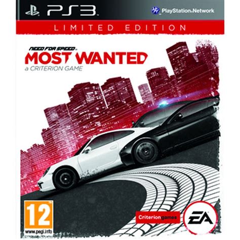 Need For Speed Most Wanted Edition Limitée Ps3 Electronic