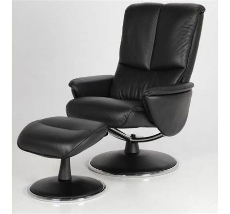 Ce fauteuil de relaxation manuel, au style élégant et intemporel, a été dessiné par le designer jan aamodt. Fauteuil relaxation design cuir noir Volta | Fauteuil ...