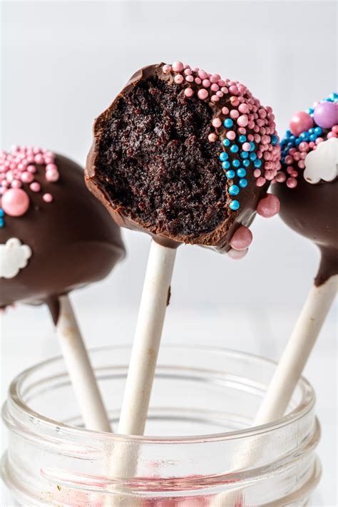 Chocolate Cake Pops 2 Ways Cookie Dough Diaries