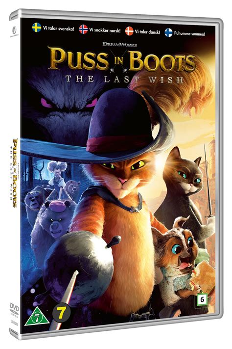 Buy Puss In Boots The Last Wish Dvd Standard