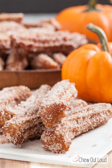 Mini Pumpkin Churros Giveaway Chew Out Loud