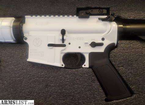 Armslist For Sale Nib Stormtrooper Ruger Ar 556 Ar556 Ar 15 Bright White Cerakote 16 Rifle