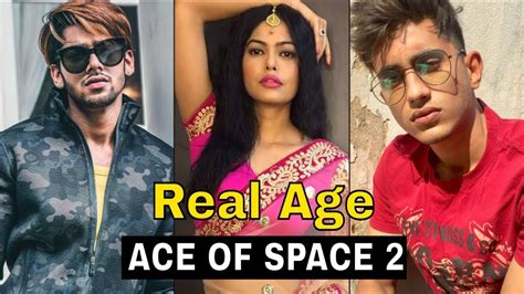 Real Age Of Mtv Ace Of Space Season 2 Contestants Baseer Ali Shruti