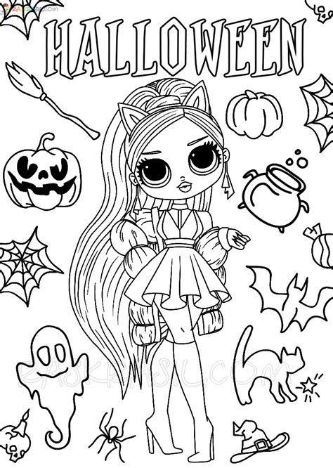 Halloween Coloring Pages New Pictures Free Printable