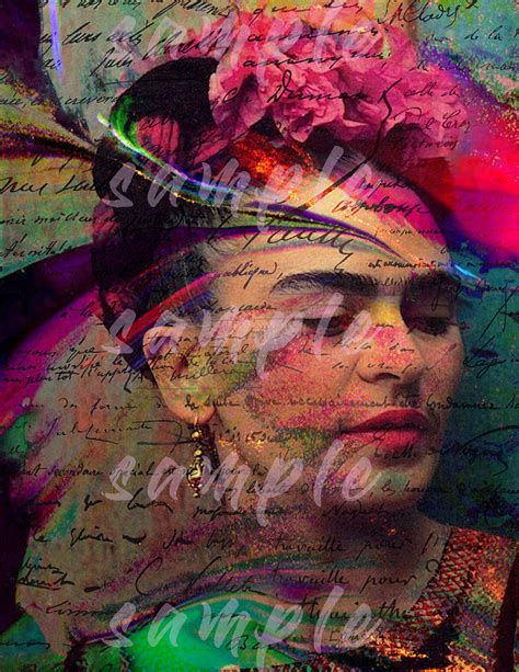 Frida Kahlo Instant Digital Download Printable Wall Art Home Decor