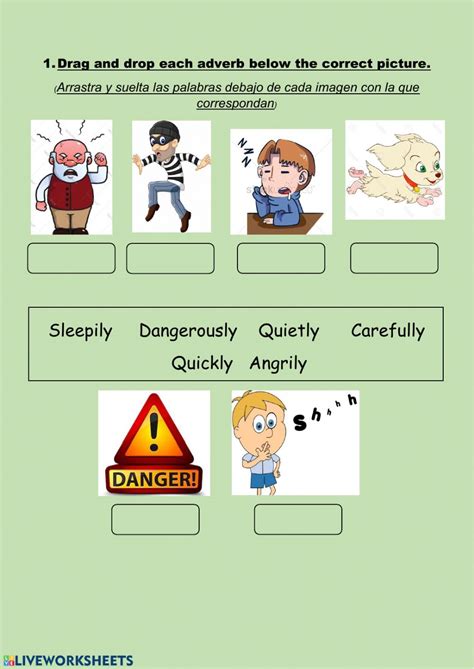 Englishstudyhere 2 years ago no comments. Adverbs of manner: online worksheet