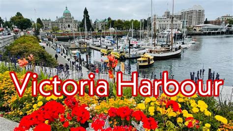 Victoria Inner Harbour Iconic Structures British Columbia Youtube