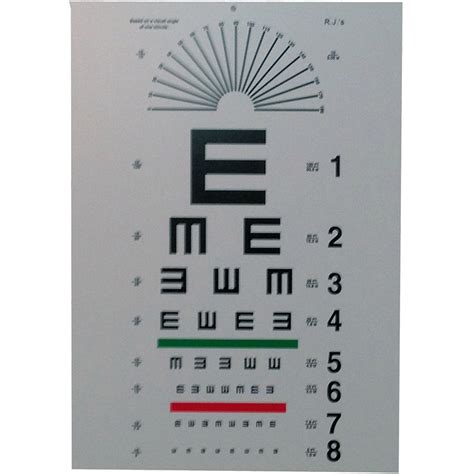 Tumbling E Eye Chart 10 Ft Ophthalmic Equipment And Instruments