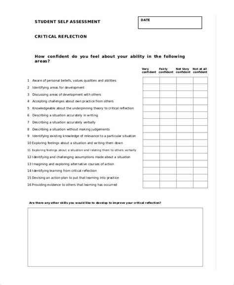 Use numbers to your advantage. Image result for student self evaluation examples ...