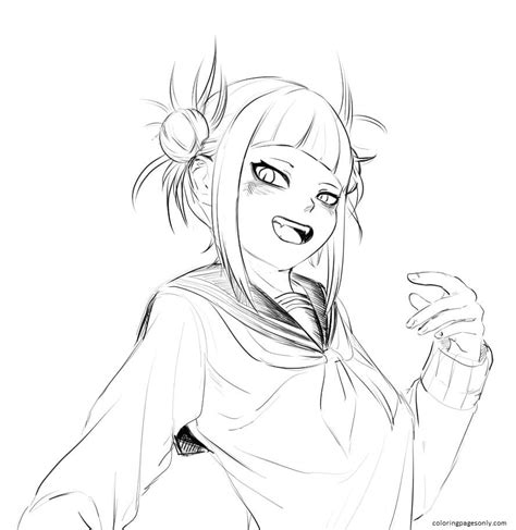Toga Himiko Coloring Page Images And Photos Finder